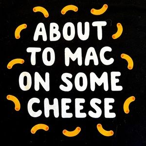 3/15 3 for $15 Big Kids unisex long sleeve graphic tee shirt black Mac & Cheese